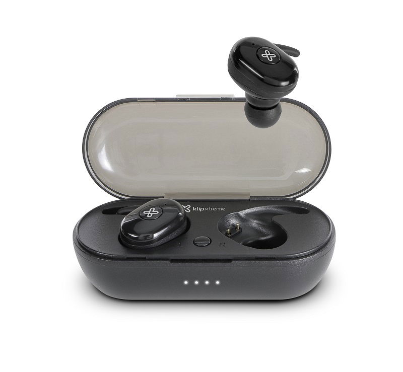 Klip Xtreme - KHS-706BK - Earphones - Para Home audio / Para Portable electronics / Para Tablet / Para Cellular phone - Wireless - TWS Black Klip Xtreme - KHS-706BK - Earphones - Para Home audio / Para Portable electronics / Para Tablet / Para Cellular phone - Wireless - TWS Black