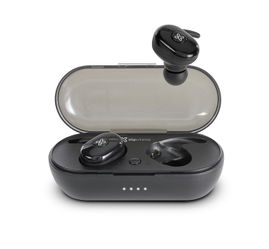 Klip Xtreme - KHS-706BK - Earphones - Para Home audio / Para Portable electronics / Para Tablet / Para Cellular phone - Wireless - TWS Black