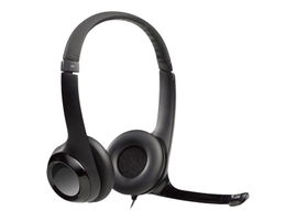 Logitech USB Headset H390 - Auricular - en oreja - cableado - USB