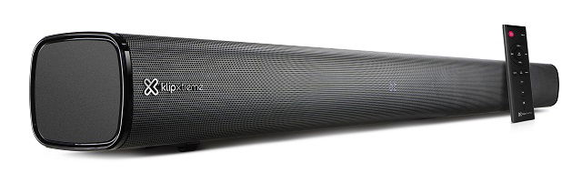 Klip Xtreme Tempo KSB-210 - Barra de sonido - canal 2.1 - inalámbrico - Bluetooth - 160 vatios - 2 vías