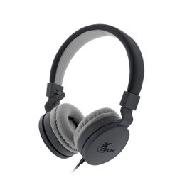 Audífonos de Diadema Xtech XTH-340 Alloy - Unidad de microparlante: 40mm - Má­xima potencia de salida (R.M.S.): 10mW - Respuesta de frecuencia: 20Hz 20kHz - Micrófono Integrado en la cá­psula de mando - Frecuencia: 50Hz-16.000Hz