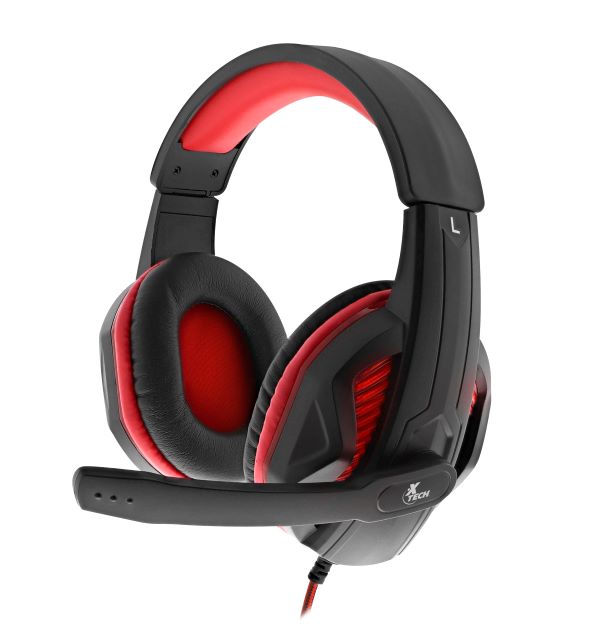 Audífonos gaming Igneus Xtech - Supraaural - Multiplataforma - Botones para volumen y silenciar