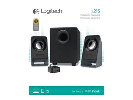 Logitech Z213 - Sistema de altavoces - para PC - canal 2.1 - 7 vatios (Total)
