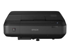 Epson Home Cinema LS100 - Proyector 3LCD - 4000 lúmenes (blanco) - 4000 lúmenes (color) - WUXGA (1920 x 1200) - 16:10 - 1080p - objetivo fijo para distancias ultracortas - LAN - negro - con 2 años de Servicio Epson Extra Care Home