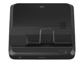 Epson Home Cinema LS100 - Proyector 3LCD - 4000 lúmenes (blanco) - 4000 lúmenes (color) - WUXGA (1920 x 1200) - 16:10 - 1080p - objetivo fijo para distancias ultracortas - LAN - negro - con 2 años de Servicio Epson Extra Care Home
