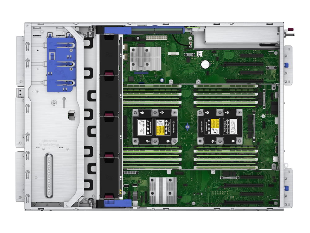 HPE ProLiant ML350 Gen10 Base - Servidor - torre - 4U - 2 vías - 1 x Xeon Silver 4210 / hasta 3.2 GHz - RAM 16 GB - SAS - hot-swap 2.5