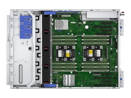HPE ProLiant ML350 Gen10 Base - Servidor - torre - 4U - 2 vías - 1 x Xeon Silver 4210 / hasta 3.2 GHz - RAM 16 GB - SAS - hot-swap 2.5