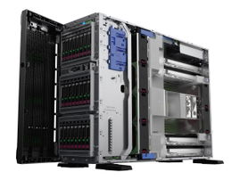 HPE ProLiant ML350 Gen10 Base - Servidor - torre - 4U - 2 vías - 1 x Xeon Silver 4210 / hasta 3.2 GHz - RAM 16 GB - SAS - hot-swap 2.5