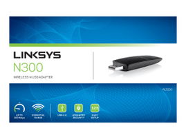 Linksys AE1200 - Adaptador de red - USB 2.0 - 802.11b, 802.11g, 802.11n - 2 años de garantía