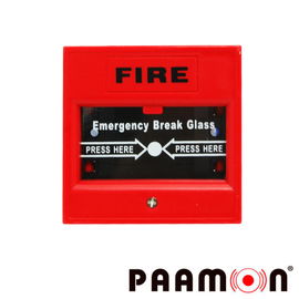 BOTÓN DE PÁNICO INCENDIO PAAMON PAM-FRBT MANUAL / ALAMBRICO / TIPO DE SALIDA NO Y NC/ COLOR ROJO / USO INTERIOR / IDEAL PARA CUALQUIER SISTEMA DE ALARMA QUE CUENTE CON ZONAS CABLEADAS