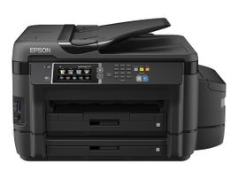 Epson EcoTank L1455 - Impresora multifunción - color - chorro de tinta - 297 x 432 mm (original) - A3 (material) - hasta 16 ppm (copiando) - hasta 18 ppm (impresión) - 500 hojas - 33.6 Kbps - LAN, Wi-Fi(n), host USB