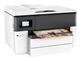 HP Officejet Pro 7740 Wide Format All-in-One - Impresora multifunción - color - chorro de tinta - A3/Ledger (297 x 432 mm) (original) - A3/Ledger (material) - hasta 18 ppm (copiando) - hasta 22 ppm (impresión) - 250 hojas - 33.6 Kbps - USB 2.0, LAN, HP Officejet Pro 7740 Wide Format All-in-One - Impresora multifunción - color - chorro de tinta - A3/Ledger (297 x 432 mm) (original) - A3/Ledger (material) - hasta 18 ppm (copiando) - hasta 22 ppm (impresión) - 250 hojas - 33.6 Kbps - USB 2.0, LAN,