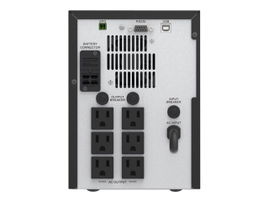 APC Easy UPS SMV SMV1500A - UPS - CA 120 V - 1050 vatios - 1500 VA - RS-232, USB - conectores de salida: 6 - no se vende en CO, VT y WA