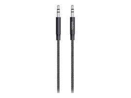 Belkin MIXIT Aux Cable - Cable de audio - micrófono estéreo 3,5 mm (M) a micrófono estéreo 3,5 mm (M) - 1.22 m - negro