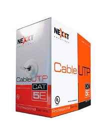 Nexxt Solutions Infrastructure - Bulk cable - UTP - 305 m RJ-45 - Deep red - Cat6 CM Type China