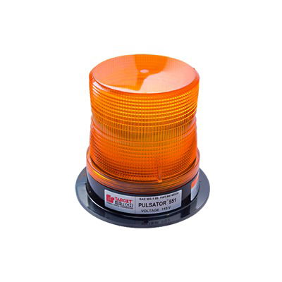 PULSATOR Strobe 551 PLUS, Ambar Color, Permanent Mount