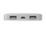 Belkin Pocket Power - Cargador portátil - 10000 mAh - 2.4 A - 2 conectores de salida (USB) - en el cable: Micro-USB - plata