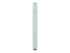 Belkin Pocket Power - Cargador portátil - 10000 mAh - 2.4 A - 2 conectores de salida (USB) - en el cable: Micro-USB - plata