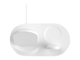 Belkin 3-in-1 - Base de carga inalámbrica - 75 vatios - blanco