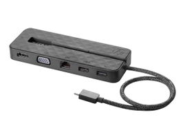 HP USB-C mini Dock - Estación de conexión - USB-C - VGA, HDMI - 1GbE - Estados Unidos HP USB-C mini Dock - Estación de conexión - USB-C - VGA, HDMI - 1GbE - Estados Unidos