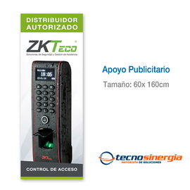 LONA DISTRIBUIDOR AUTORIZADO ZKTECO