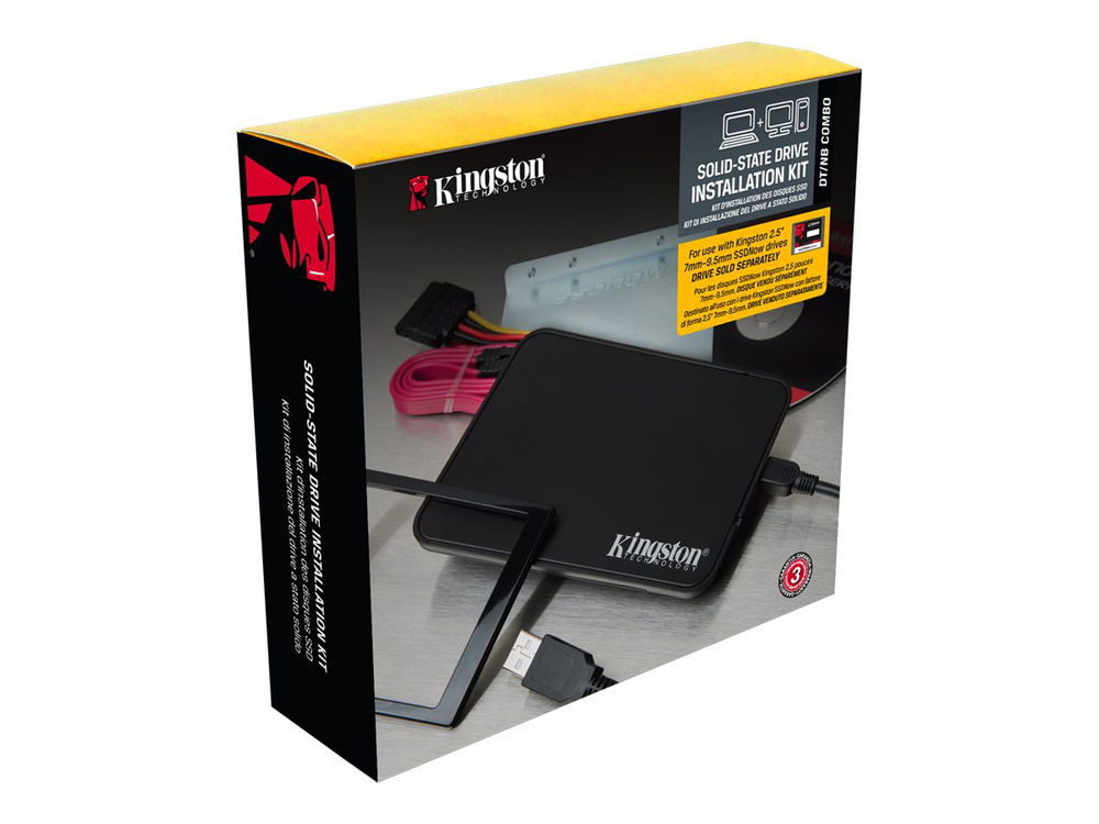 Kingston SSD Installation Kit - Caja de almacenamiento - 2.5