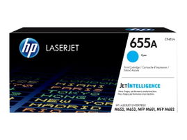 HP 655A - Cián - original - LaserJet - cartucho de tóner (CF451A) - para Color LaserJet Managed Flow MFP M681; LaserJet Enterprise Flow MFP M681, MFP M682