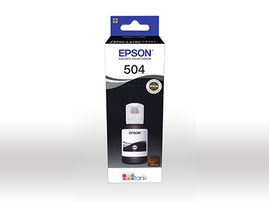 Epson 504 - 127 ml - negro - original - recarga de tinta - para EcoTank L4150, L4160, L4260, L6161, L6171, L6191, L6270; EcoTank ITS L4150, L4160
