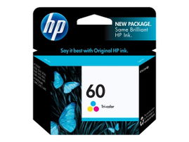 HP 60 - 4 ml - color (cian, magenta, amarillo) - original - cartucho de tinta - para Deskjet F4210, F4213, F4230, F4235, F4250, F4273, F4274, F4275, F4283, F4288, F4292, F4293