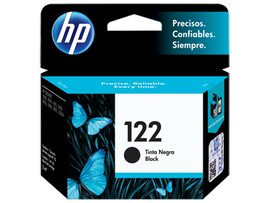 HP 122 - Negro - original - cartucho de tinta - para Deskjet 1010, 10XX J410, 1512, 2050 J510, 2050A J510, 2054A J510, 25XX, Envy 4502