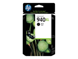 HP 940XL - 49 ml - Alto rendimiento - negro - original - cartucho de tinta - para Officejet Pro 8000, 8500, 8500 A909a, 8500A, 8500A A910a