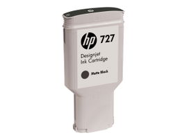 HP 727 - 300 ml - gran capacidad - negro mate - original - DesignJet - cartucho de tinta - para DesignJet T1500, T1530, T2500, T2530, T920, T930