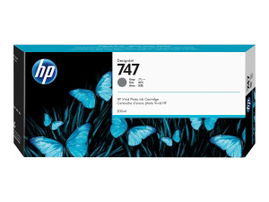 HP 747 - 300 ml - gris - original - DesignJet - cartucho de tinta - para DesignJet Z9+ PostScript, Z9+dr, Z9+dr PostScript