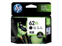 HP 62XL - 12 ml - Alto rendimiento - negro - original - cartucho de tinta - para ENVY 55XX, 56XX, 76XX; Officejet 200, 250, 57XX, 8040