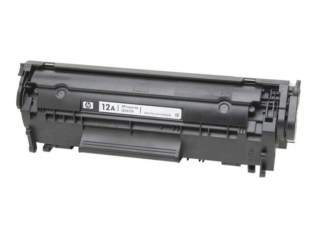HP 12A - Negro - original - LaserJet - cartucho de tóner (Q2612A) - para LaserJet 1010, 1012, 1015, 1018, 1020, 1022, 3015, 3020, 3030, 3050, 3052, 3055, M1005