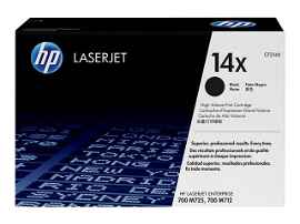 HP 14X - Alto rendimiento - negro - original - LaserJet - cartucho de tóner (CF214X) - para Color LaserJet M725; LaserJet Enterprise 700, M712, MFP M725; LaserJet Managed MFP M725