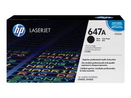 HP 647A - Negro - original - LaserJet - cartucho de tóner (CE260A) - para Color LaserJet Enterprise CM4540, CP4025, CP4525