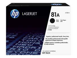 HP 81A - Negro - original - LaserJet - cartucho de tóner (CF281A) - para LaserJet Enterprise M632, MFP M630; LaserJet Enterprise Flow MFP M630; Officejet Pro 8730