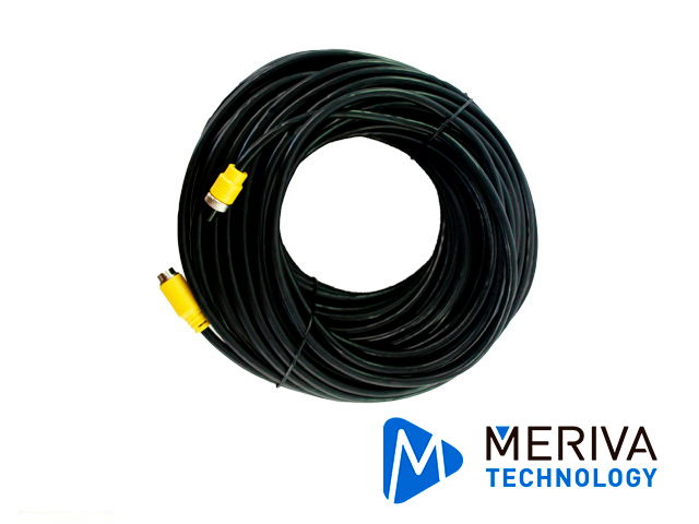 CABLE DIN DE AVIACION 4 PINES MERIVA TECHNOLOGY MCBL330 30M DE LARGO / COMPATIBLE PARA CÁMARAS HD SOLUCION MOVIL / USO EN INTERIORES / CONECTOR HEMBRA - MACHO / NEGRO CABLE DIN DE AVIACION 4 PINES MERIVA TECHNOLOGY MCBL330 30M DE LARGO / COMPATIBLE PARA CÁMARAS HD SOLUCION MOVIL / USO EN INTERIORES / CONECTOR HEMBRA - MACHO / NEGRO