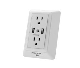 Tomacorriente Forza FWT-2201USB - 1875W - Protector de Sobretensión