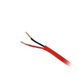 Bobina de alambre,18 AWG, 2 conductores, tipo FPL, de color rojo para aplicaciones en sistemas de detección de incendio y sistemas de evacuación. Bobina de alambre,18 AWG, 2 conductores, tipo FPL, de color rojo para aplicaciones en sistemas de detección de incendio y sistemas de evacuación.