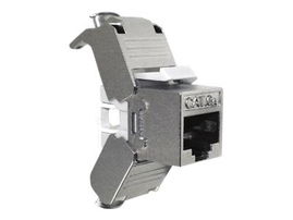 Nexxt - Inserto modular - CAT 6a - STP - RJ-45 - plata