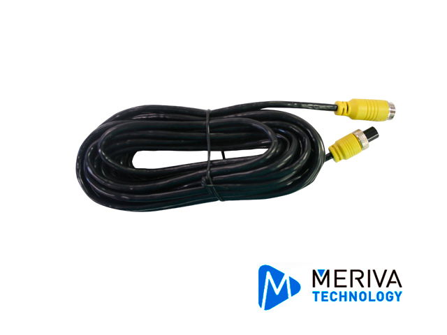 CABLE IP DIN DE AVIACION 6 PINES PARA DVRS MOVILES MERIVA TECHNOLOGY MCBIP50 5MTS