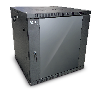 Nexxt Solutions SKD - Armario - instalable en pared - negro, RAL 9005 - 15U - 19