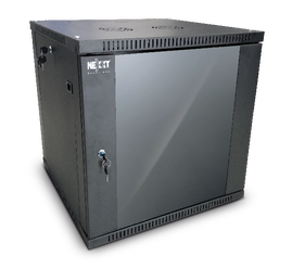 Nexxt Solutions SKD - Armario - instalable en pared - negro, RAL 9005 - 15U - 19