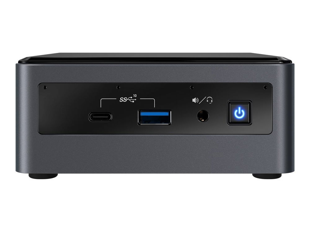 Intel Next Unit of Computing Kit 10 Performance - NUC10i3FNH - Limitado - miniordenador - 1 x Core i3 10110U / 2.1 GHz - UHD Graphics - GigE, 802.11ax - WLAN: Bluetooth 5.0, 802.11a/b/g/n/ac/ax Intel Next Unit of Computing Kit 10 Performance - NUC10i3FNH - Limitado - miniordenador - 1 x Core i3 10110U / 2.1 GHz - UHD Graphics - GigE, 802.11ax - WLAN: Bluetooth 5.0, 802.11a/b/g/n/ac/ax