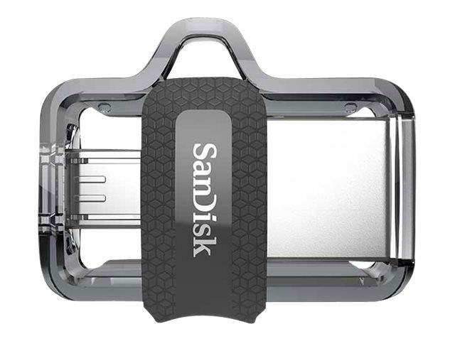 SanDisk Ultra Dual M3.0 - Unidad flash USB - 16 GB - USB 3.0 / micro USB SanDisk Ultra Dual M3.0 - Unidad flash USB - 16 GB - USB 3.0 / micro USB