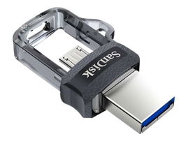SanDisk Ultra Dual M3.0 - Unidad flash USB - 16 GB - USB 3.0 / micro USB SanDisk Ultra Dual M3.0 - Unidad flash USB - 16 GB - USB 3.0 / micro USB