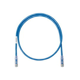 Cable de parcheo UTP Categoría 6, con plug modular en cada extremo - 1 m. - Azul Cable de parcheo UTP Categoría 6, con plug modular en cada extremo - 1 m. - Azul