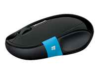 Microsoft Sculpt Comfort Mouse - Ratón - óptico - 3 botones - Bluetooth - negro - para Surface Pro